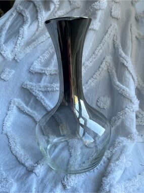 Vintage Silver Fade Wine Decanter Carafe